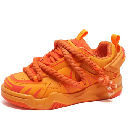 BOXEHAZE Rope-Lace Sneakers – Unisex