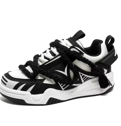 BOXEHAZE Rope-Lace Sneakers – Unisex